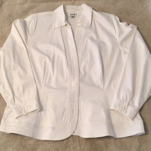 Cotton jacket-suit coat